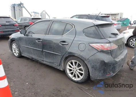 2011 Lexus Ct 200H Premium из США, поврежденный, VIN JTHKD5BH5B2021395